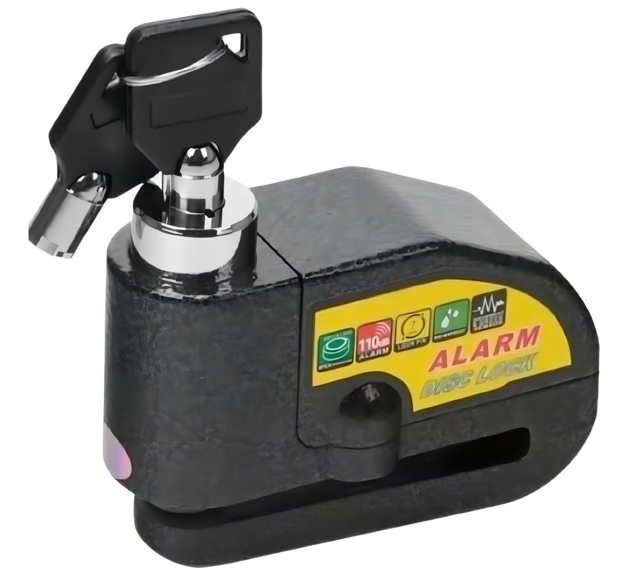 Miniatura 2 de Candado Para Moto Alarma Freno Disco